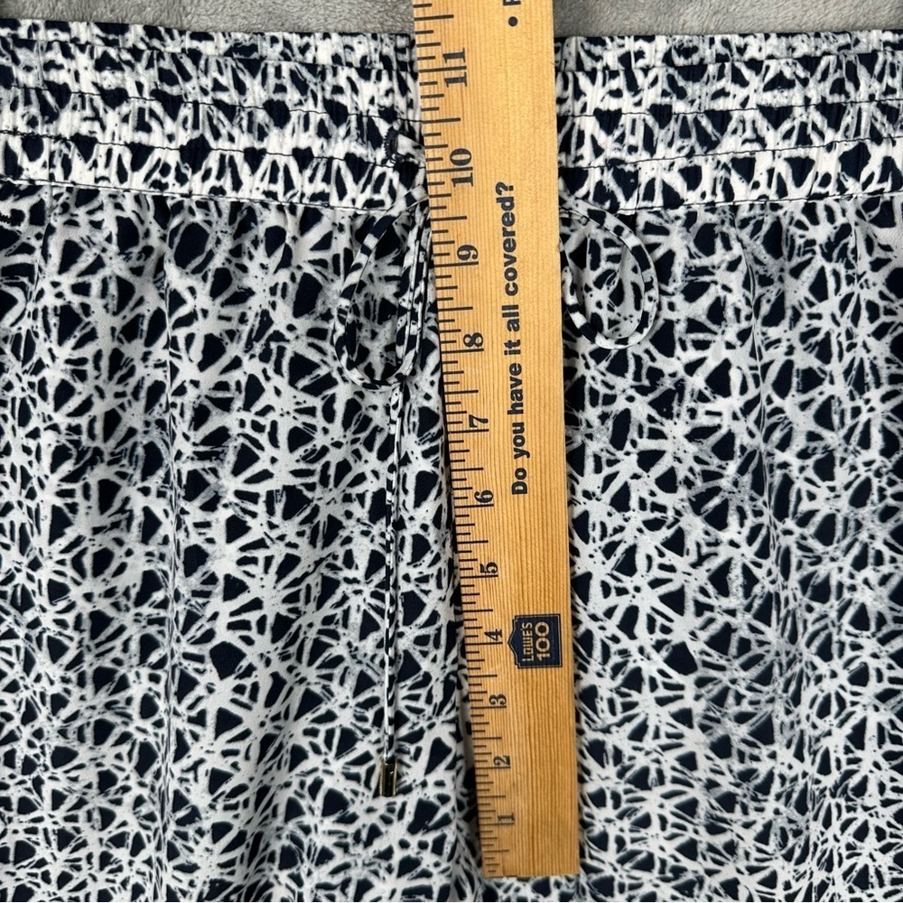 Michael Kors Womens Size 2 Pull On Jogger blue Elastic Waist lightweight - Picture 6 of 9